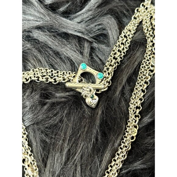 Brighton Carnival Turquoise Toggle Necklace - Picture 6 of 7